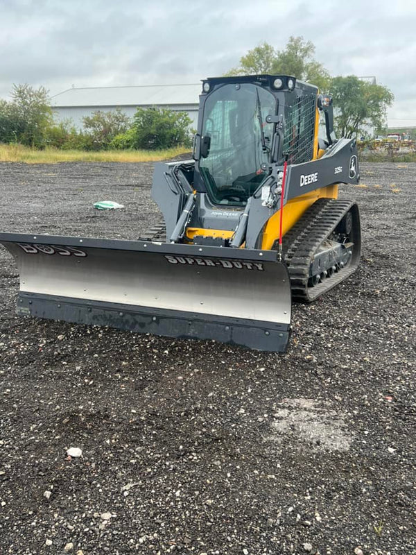 BOSS 8' Super Duty skid plow